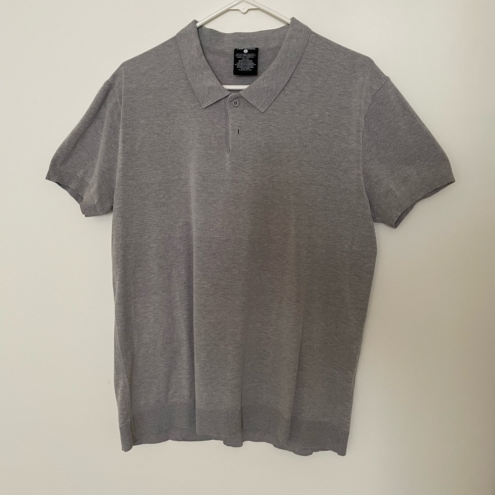 True Classic Gray Polo Shirt
